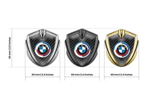 BMW Silicone Emblema Badge Stile Tuning Finitura